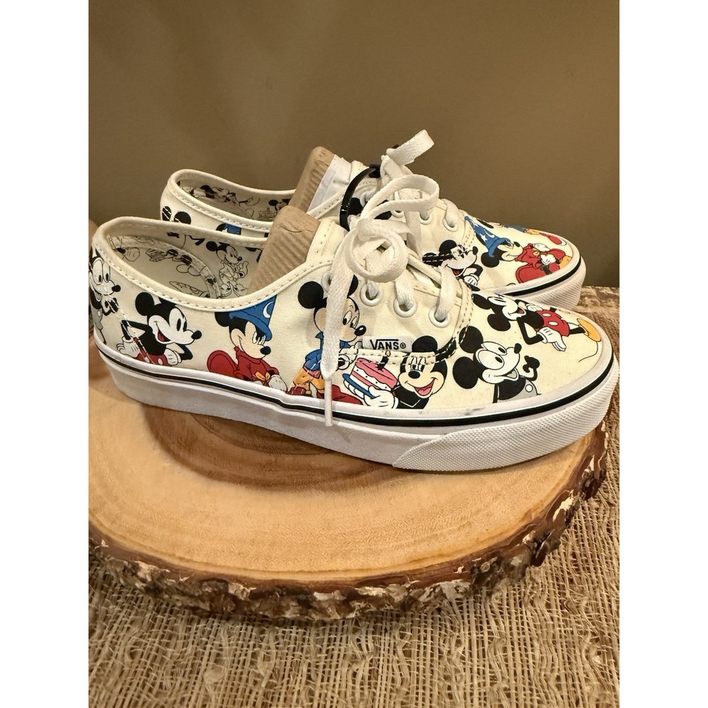 VANS x Disney Mickey Mouse Birthday 90th Anniversary Shoes M-5.5 W-7